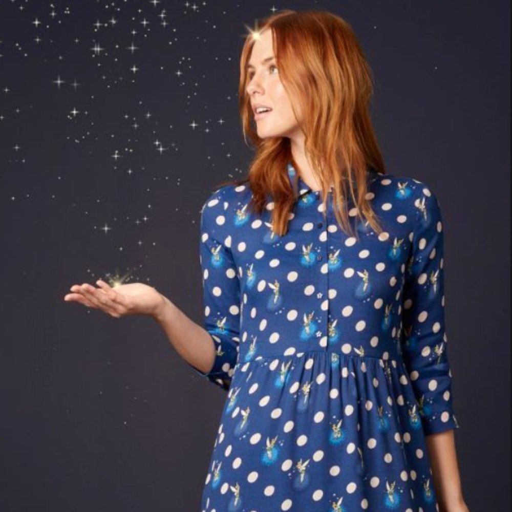 Cath Kidston Disney Peter Pan Tinkerbell Dress